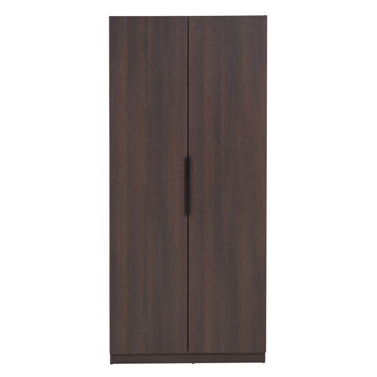 Luna Espresso & Black 2 Door Wardrobe additional view 1