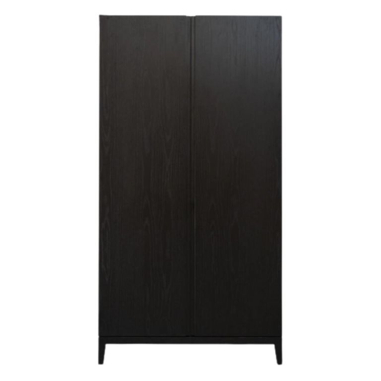 Orchid Wenge Black 2 Door Wardrobe alternate view