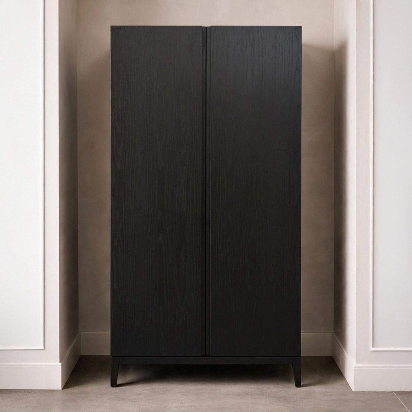 Orchid Wenge Black 2 Door Wardrobe product view