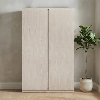 Whisper Whitewashed Oak 2 Door Wardrobe product view