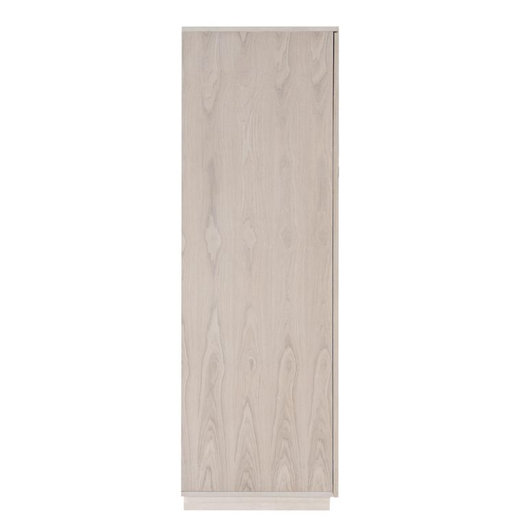 Whisper Whitewashed Oak 2 Door Wardrobe additional view 3