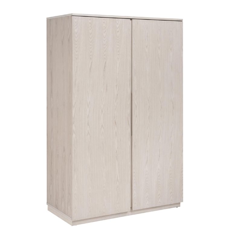 Whisper Whitewashed Oak 2 Door Wardrobe additional view 2