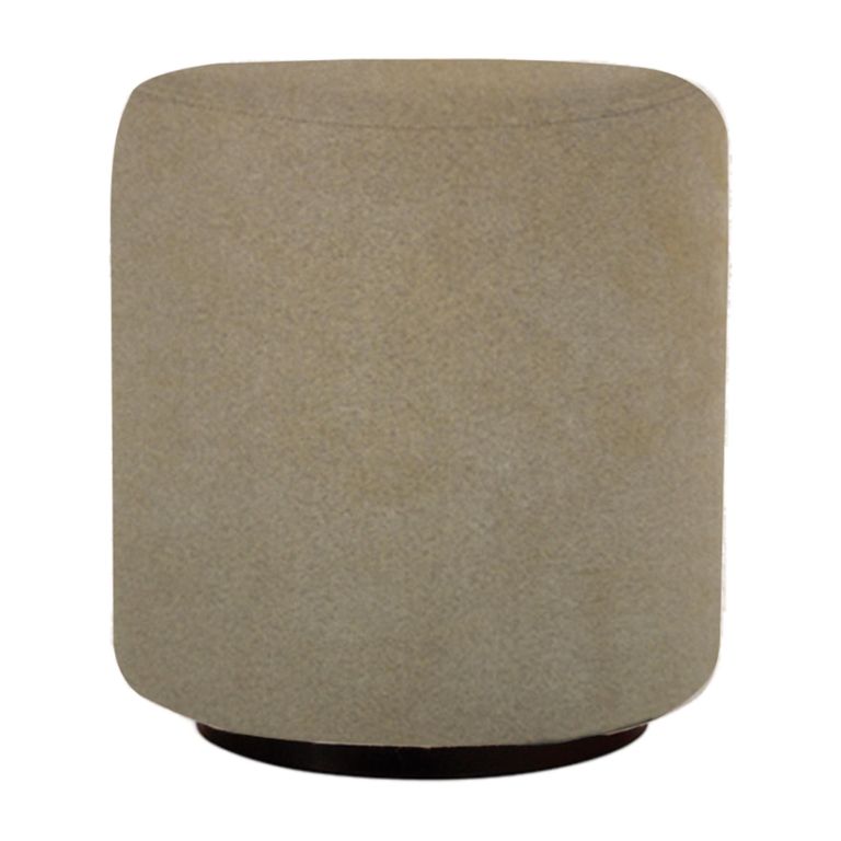 Ben Biscuit Round Bouclé Bedroom Stool alternate view