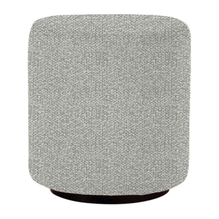 Ben Calico Round Bouclé Bedroom Stool alternate view