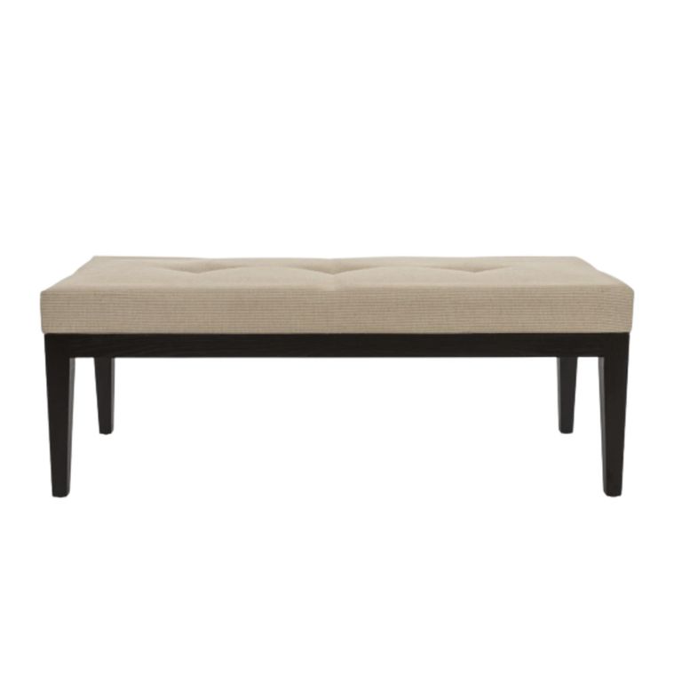 Orchid Beige Upholstered Bedroom Bench alternate view