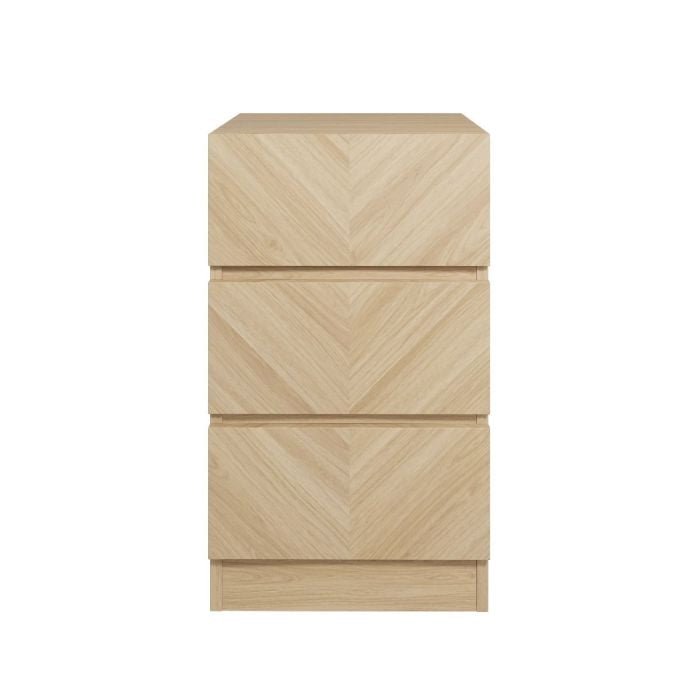Wardrobe Set - CHARLESTON 3 Door Bedroom Set 4 Peice Euro Oak 119.5cm – product image 15