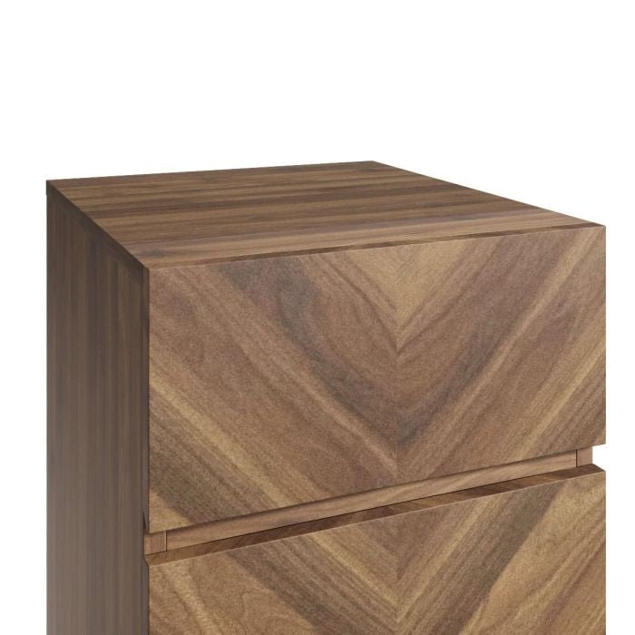 CHARLESTON 3 Door Wardrobe Set 4 Pieces - Royal Walnut – product image 16