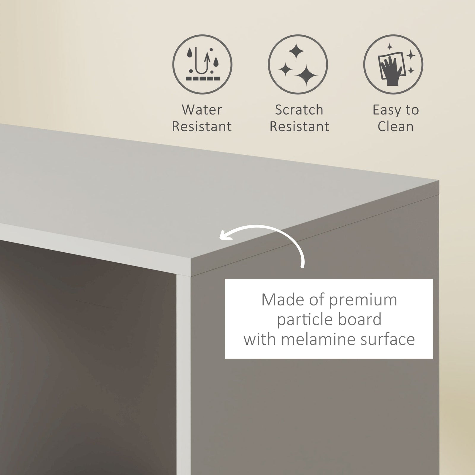 homcom open wardrobe on wheels bedroom wardrobe with clothes hanging rail 3 storage shelves mobile garment rack for cloakroom hallway grey