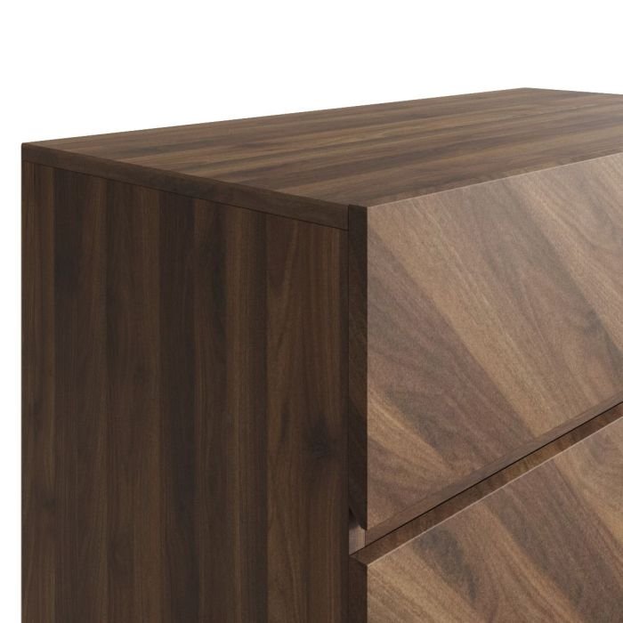 CHARLESTON 3 Door Wardrobe Set 4 Pieces - Royal Walnut – product image 11