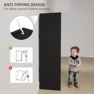 homcom 2 door wardrobe modern wardrobe with 3 drawers and hanging rod for bedroom high gloss white