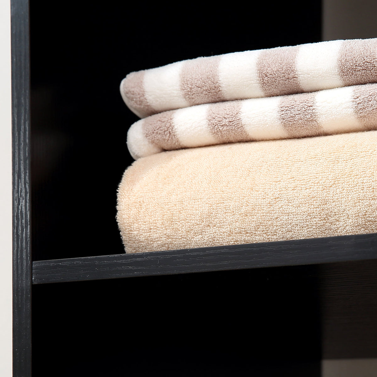 homcom open wardrobe on wheels bedroom wardrobe with clothes hanging rail 3 storage shelves mobile garment rack for cloakroom hallway black