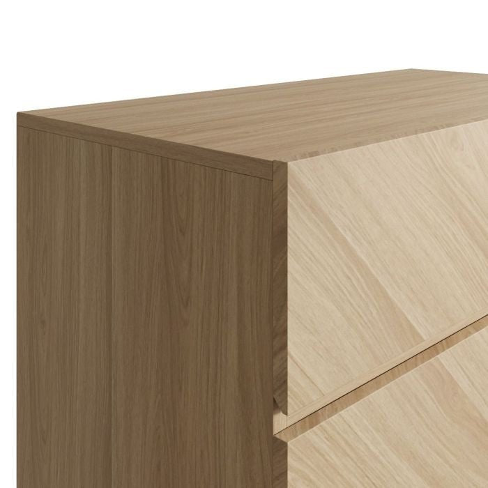 Wardrobe Set - CHARLESTON 3 Door Bedroom Set 4 Peice Euro Oak 119.5cm – product image 12