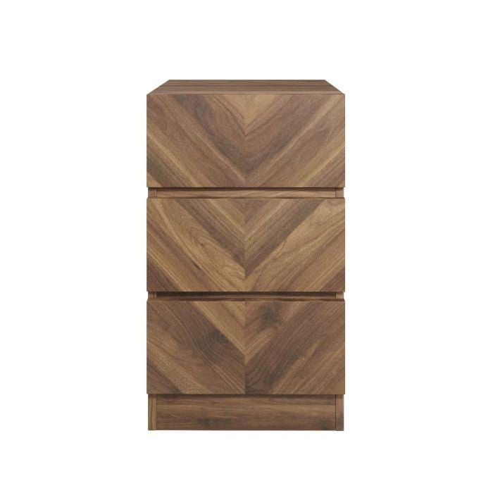 CHARLESTON 3 Door Wardrobe Set 4 Pieces - Royal Walnut – product image 13