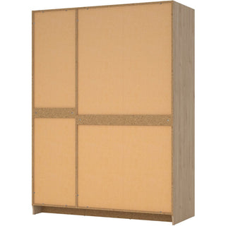 Florence Brande 3 Door Jackson Hickory Oak Wardrobe