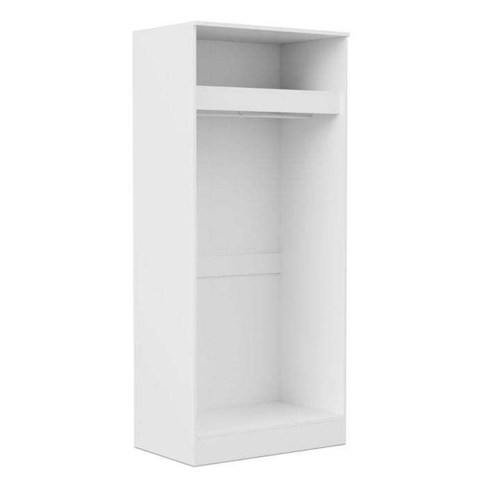 ARVELLO 2 Door Wardrobe White - 75.4cm – product image 5