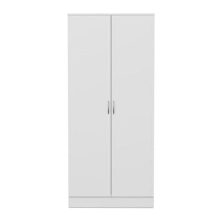 ARVELLO 2 Door Wardrobe White - 75.4cm