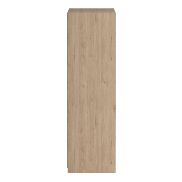Lacoste 181cm 3-Door Mirrored Sliding Wardrobe – Jackson Hickory Oak – product image 11