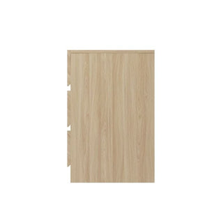 Wardrobe Set - CHARLESTON 3 Door Bedroom Set 4 Peice Euro Oak 119.5cm