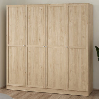 Florence Brande 4 Door Jackson Hickory Oak Wardrobe