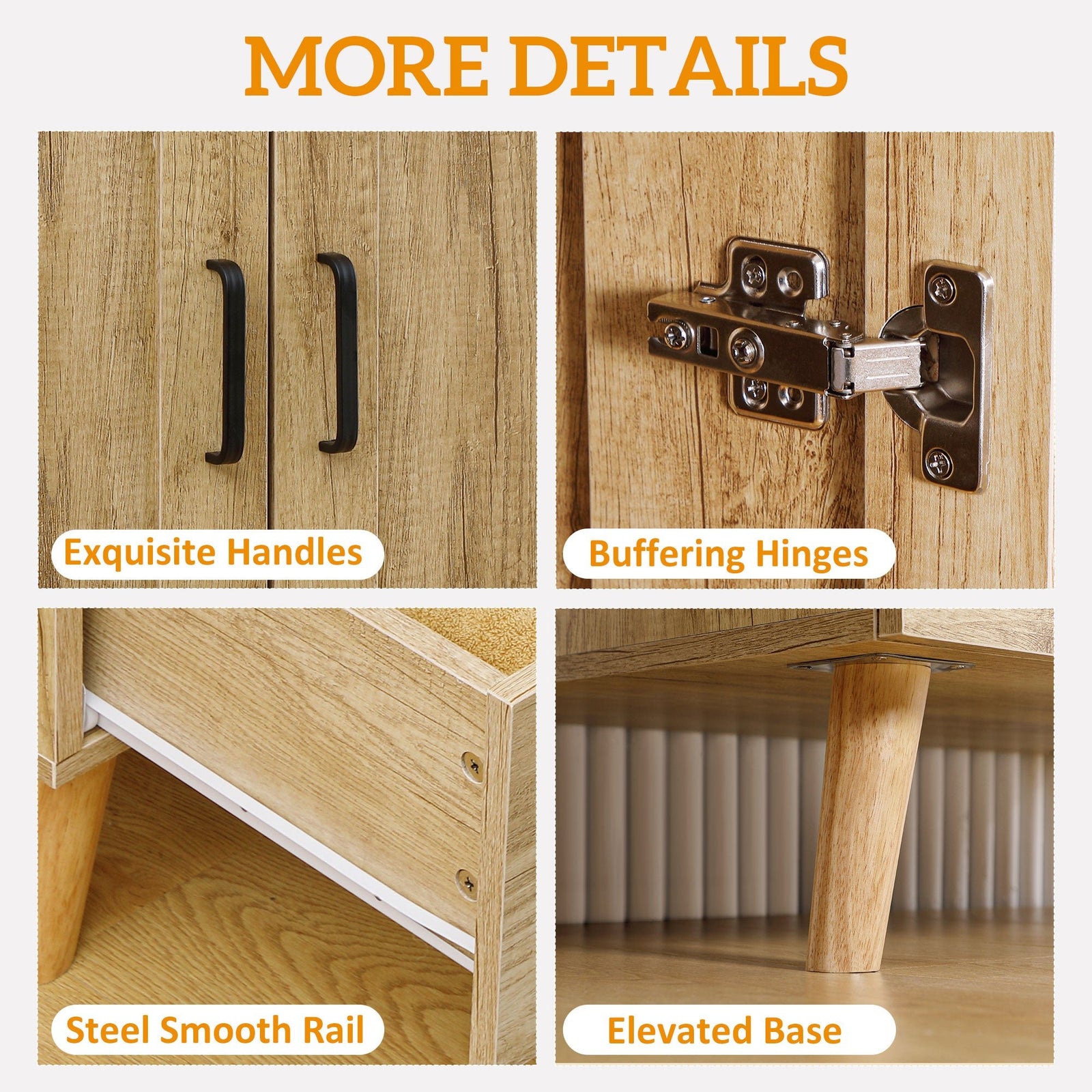 homcom 2 door wardrobe modern wardrobe with 2 drawer and hanging rail for bedroom natural