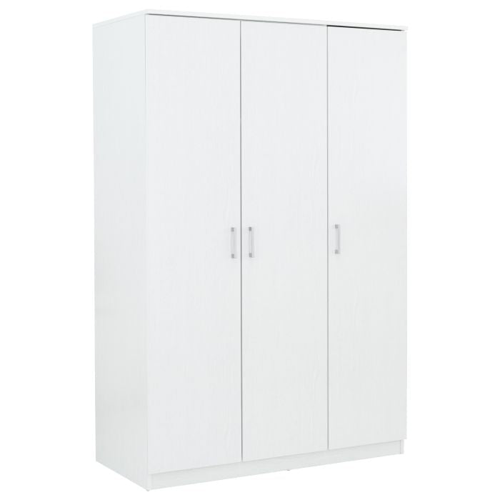 PRADA 4 Piece Bedroom Set in White – 3 Door Wardrobe, Chest of Drawers & 2 Bedside Tables – product image 17